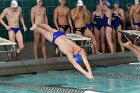 Swimming vs Babson  Wheaton College Swimming vs Babson College. - Photo By: KEITH NORDSTROM : Wheaton, Swimming, Babson